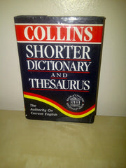 SHORTER DICTIONARY AND THESAURUS